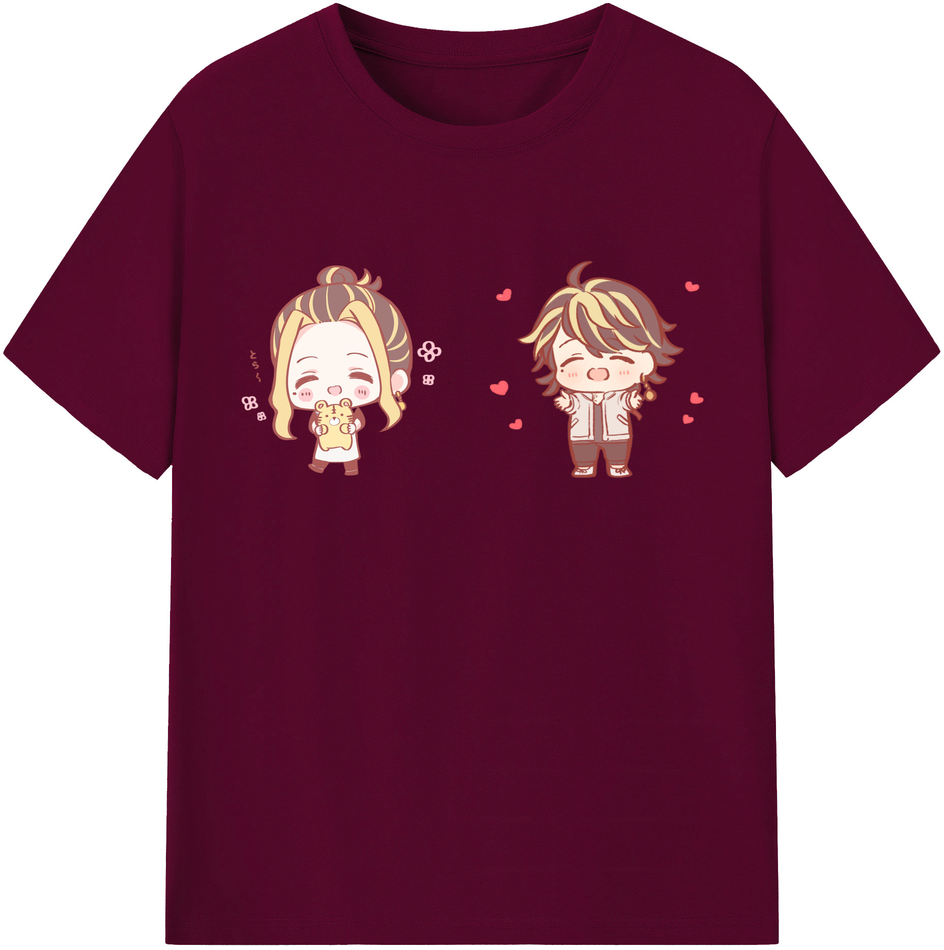 （画像用） 東京リベンジャーズ Tokyo Revengers レディースカジュアルプリントTシャツ（綿100％）